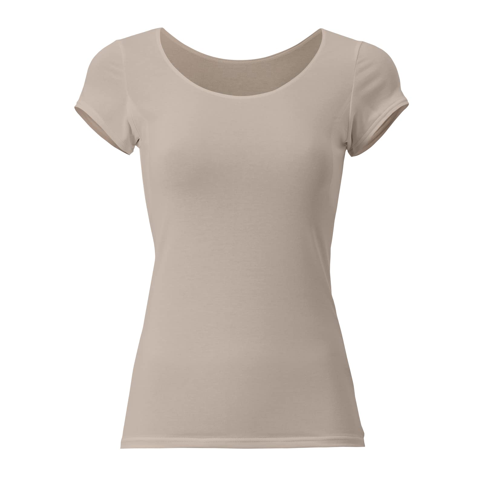 

Deoest Deodorizing French Sleeves with Sweat Absorbing IDG08 Pads, (LL, Beige) бежевый