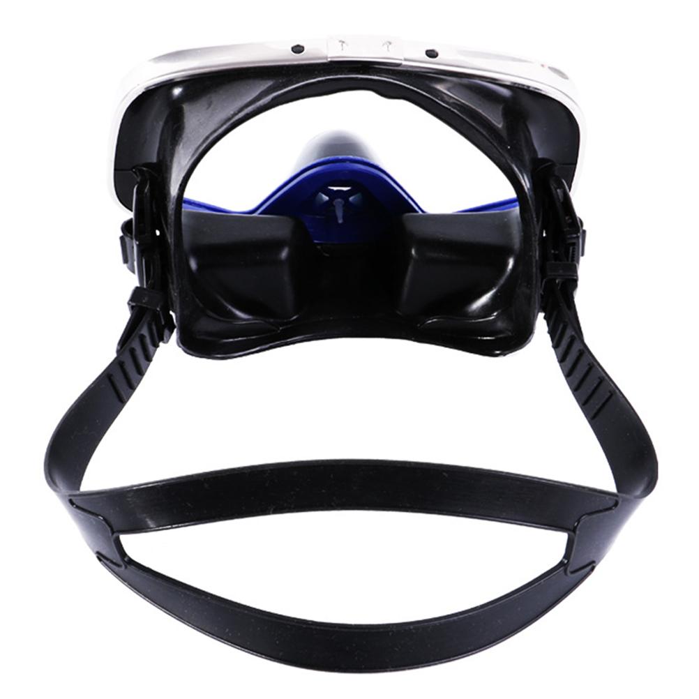 Tempered Glass Surface Diving Mask Goggles Adult Underwater Swimming Waterproof Snorkeling Mirror Goggles