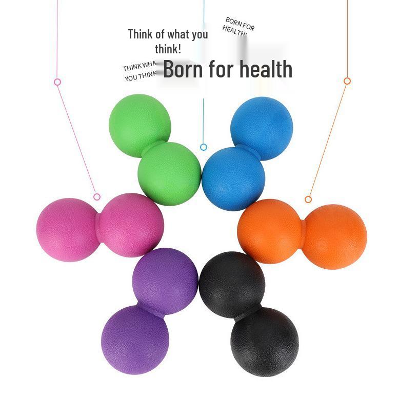 TPE Peanut Massage Ball - Muscle Relaxation & Fitness Tool