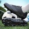 Football shoes men's professional game spike football shoes AG grass sports shoes youth primary and secondary school students factory straight hair
