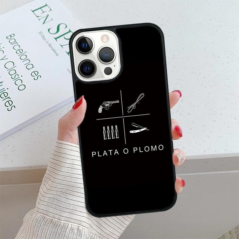 

Чехол для телефона Plata O Plomo Narcos Pablo Escobar для iPhone 13 Pro Max Coque 12 11 Pro Max для Apple 8 PLUS 7 6S XR X XS Fundas iPhone 13pro max