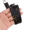 Marble Pattern Horizontal Creative Lanyard Card Holder Student Hanging Neck Phone Lanyard Badge Card Holder Accessories