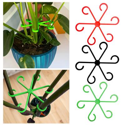 12 Pcs Plant Stem Holders Reusable Plant Climbers Stem Holders Stem Support Hooks Plant Growth