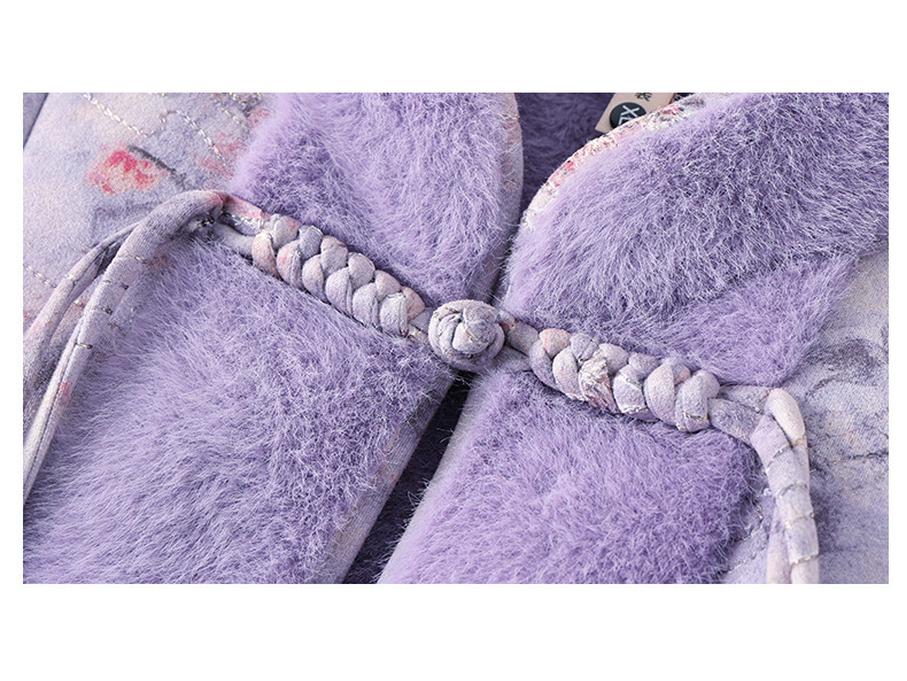 Mom's 2025 New Chinese Style Short Warm Coat for Middle-Aged and Elderly - Versatile Autumn/Winter Outerwear