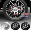 4 PZ 147mm C-1028 17028 Coprimozzo Ruota Auto Tappo Stemmi Logo Per Mercedes Benz AMG G350 G500 G63 S680 GLS600 Accessori