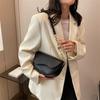 Women's PU Retro Luxury Solid Color Small Shoulder Bag Fashion Simple Underarm Handbag for Femele Travel Crossbody