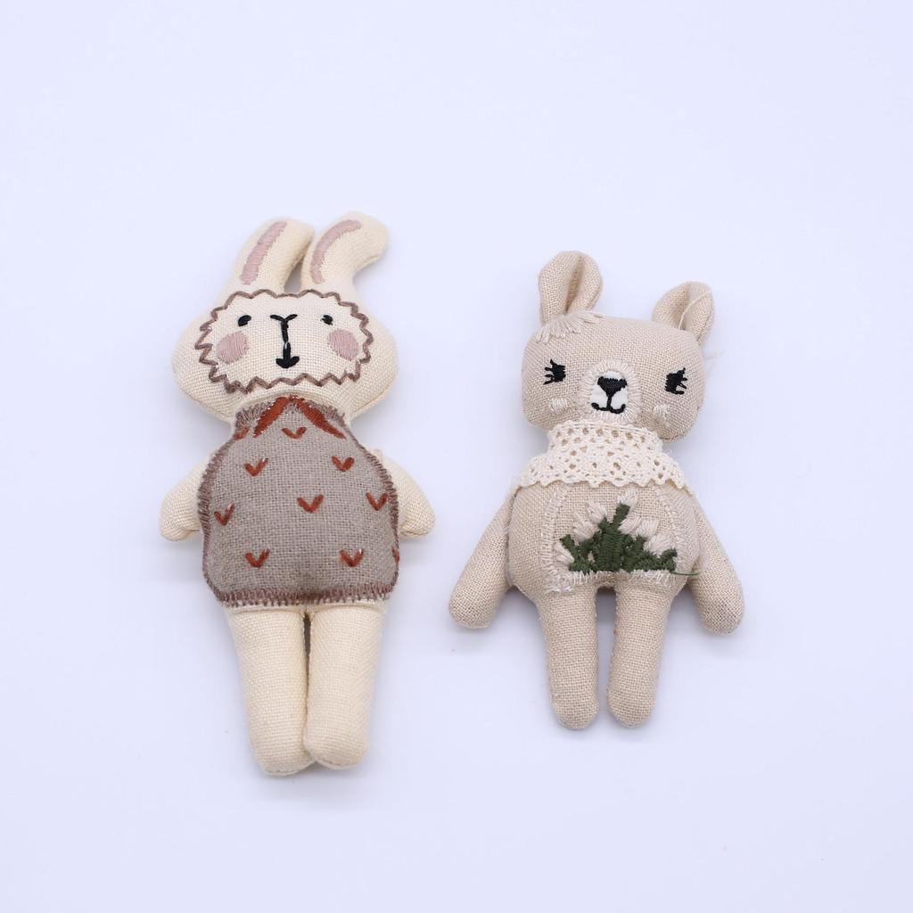 Cartoon Cat & Rabbit DIY Ornament Accessories - Shoes, Socks, Hats, Bags, Clothing Materials
