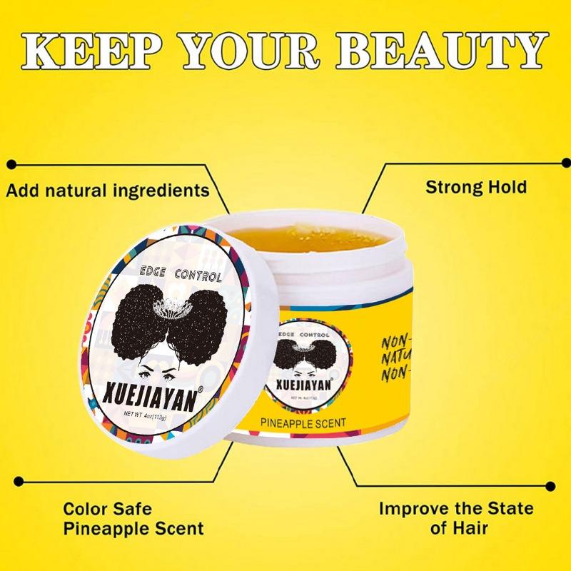 113g Sideburn Wax, Hair Edge Control, Long-lasting Styling, No Trace