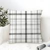 Classic Retro Checkered Pattern Pillow Case linen pillow case sofa home decor cushion cover cushion cove