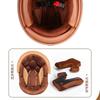 DOT Certified vintage full-face motorcycle helmet, full-face helmet for motorcycles and electric vehicles, suede lining