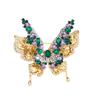 Luxury Exquisite Butterfly Brooches For Women Girls  Insects Pins Versatile Shiny Corsage Clothing Accessories Gifts