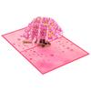 3D Pop-Up Herzbaum Karte für Geburtstagsfeiern Valentinstags Grußkarte mit Umschlag Party Einladungskarte