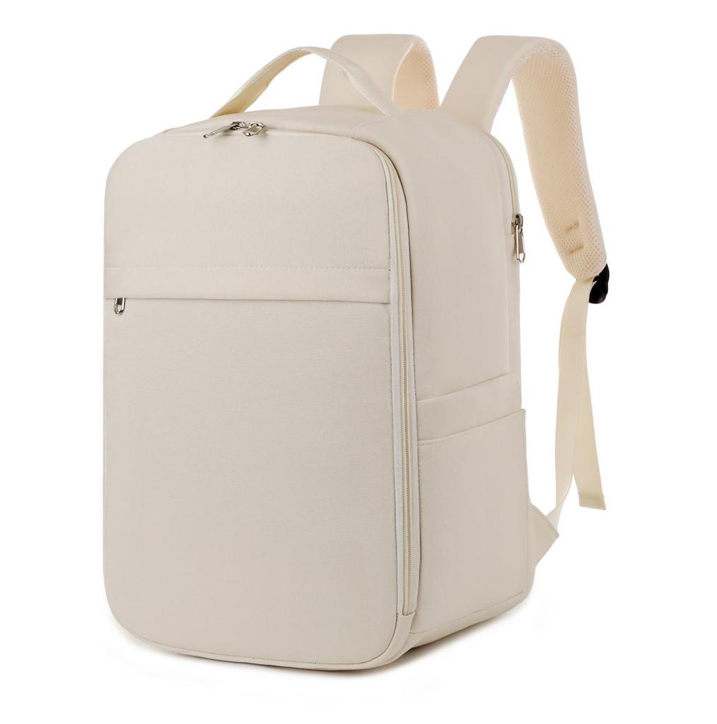 Unisex Large Capacity Business Travel Backpack - 15-inch Lightweight Double Shoulder Bag for Commuting & Laptop Storage
