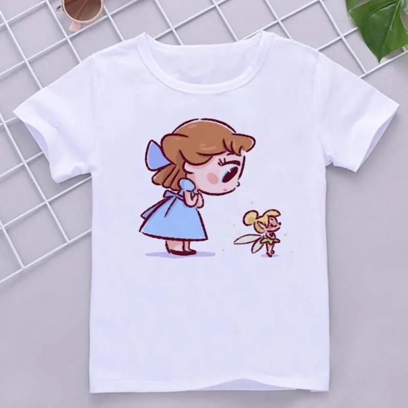 Süßes Baumwoll-T-Shirt mit Anime-Katzenmuster, bedruckt, für Mädchen, Sommer, Kinder, kurzärmelig, T-Shirt, Pyjama, bequeme, weiche Stoffe