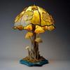 Unique Aesthetic Design Table Lamp Resin Plant Series Mushroom Lamp USB Soothing Light Night Light Home Decor