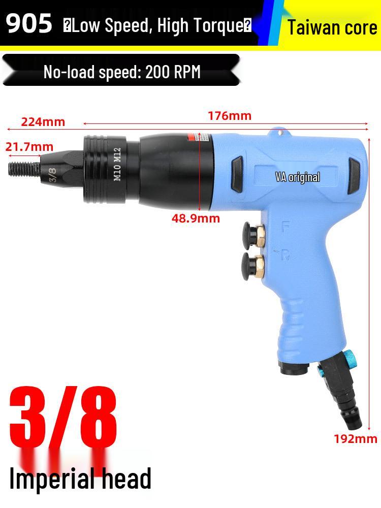 Bai Ma Z8M Pneumatic Rivet Nut & Cap Gun (Imperial & US Standard Compatible)