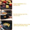 BBQ Grill Mat Reusable Heat Resistant Oven Liner Baking Mat for Home Outdoor Picnic Barbecue Grill Kitchen Accessories