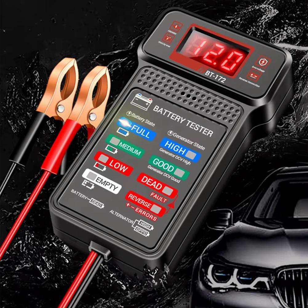 Multifunctional Car Battery Tester Battery Analyzer Voltage Internal Resistance Test Portable Auto Battery Diagnostic Tool