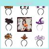Crazy Party Halloween Headband Ghost Party Decoration Pumpkin Head Clip Halloween Decorations