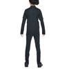 Nike Casual Sports Suit Stylish Stand Collar Long Sleeve Elastic Waist Long Pants Kids Suit Black HJ3715-010