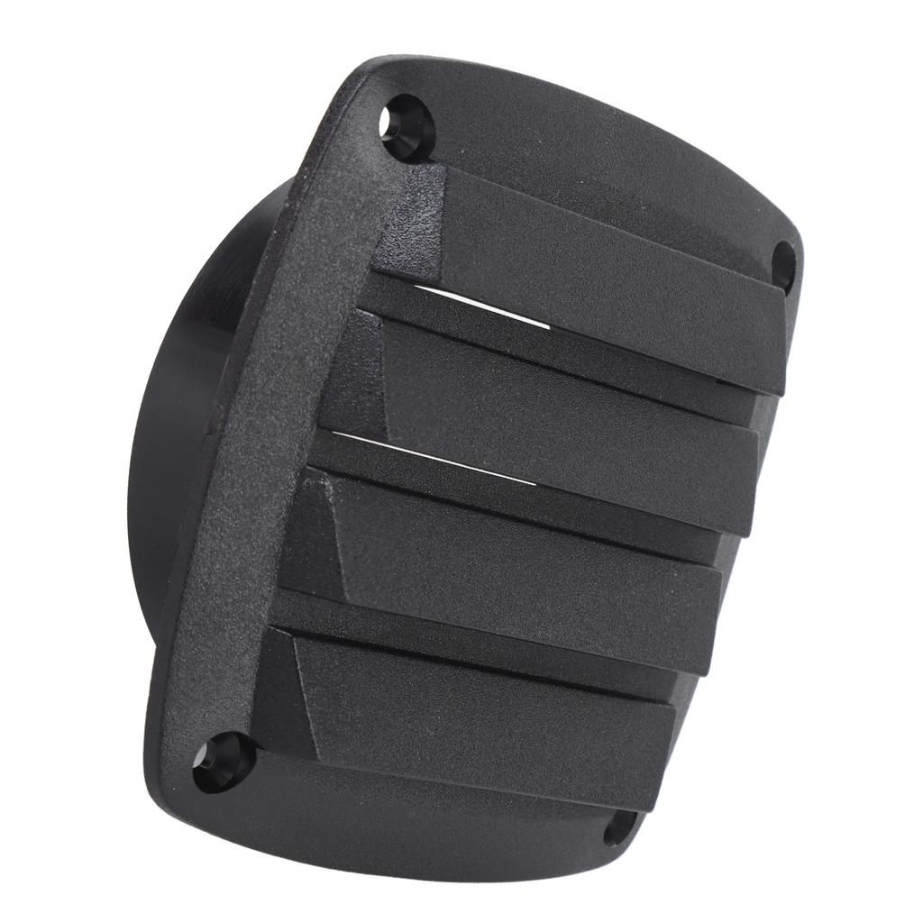 4inch RV Air Vent Louver Plastic Weather Resistant Optimal Airflow Boat Ventilation Outlet Grille Louver for Yacht Black