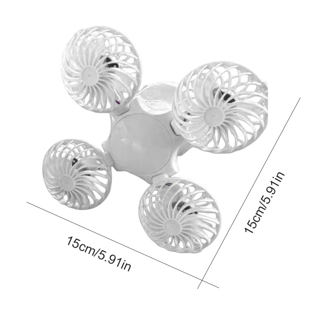 Waterproof Solar Power Soccer Fan 2 In 1 Hanging Fan with LED Lantern Remote Control Solar Cordless Fan for Outdoor Lighting