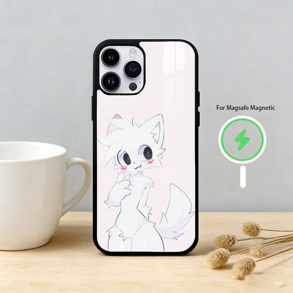 Boykisser Wallpaper Phone Case For iPhone 17/16/15/14/13/12/Plus/Pro/Max for Magnetic Wireless Charging