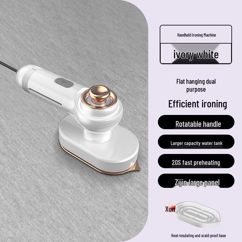 Tragbarer Handdampfer für Kleidung - Mini Rotierendes Faltbügeleisen für den Heimgebrauch