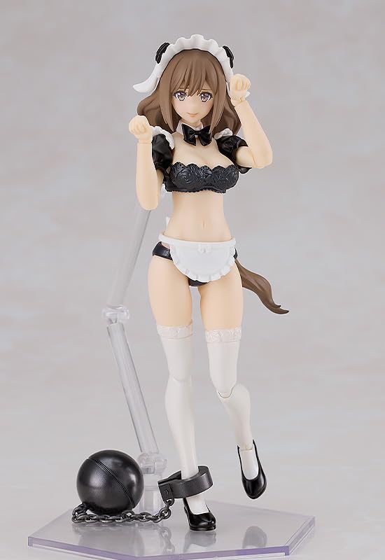 Max Factory PLAMAX GP 07 Underwear Girl Ran Jerry Maid Set Assembly Type Plastic Model & Ver. Non-Scale