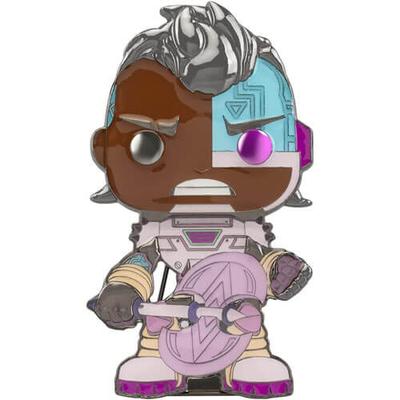 Teen Titans Go! tNBtS 4" Pop! Enamel Pin (Cyborg)