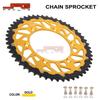 Compatible CNC Aluminum Alloy Sprocket for RM125/250, RMZ450/250, DRZ250/400/450
