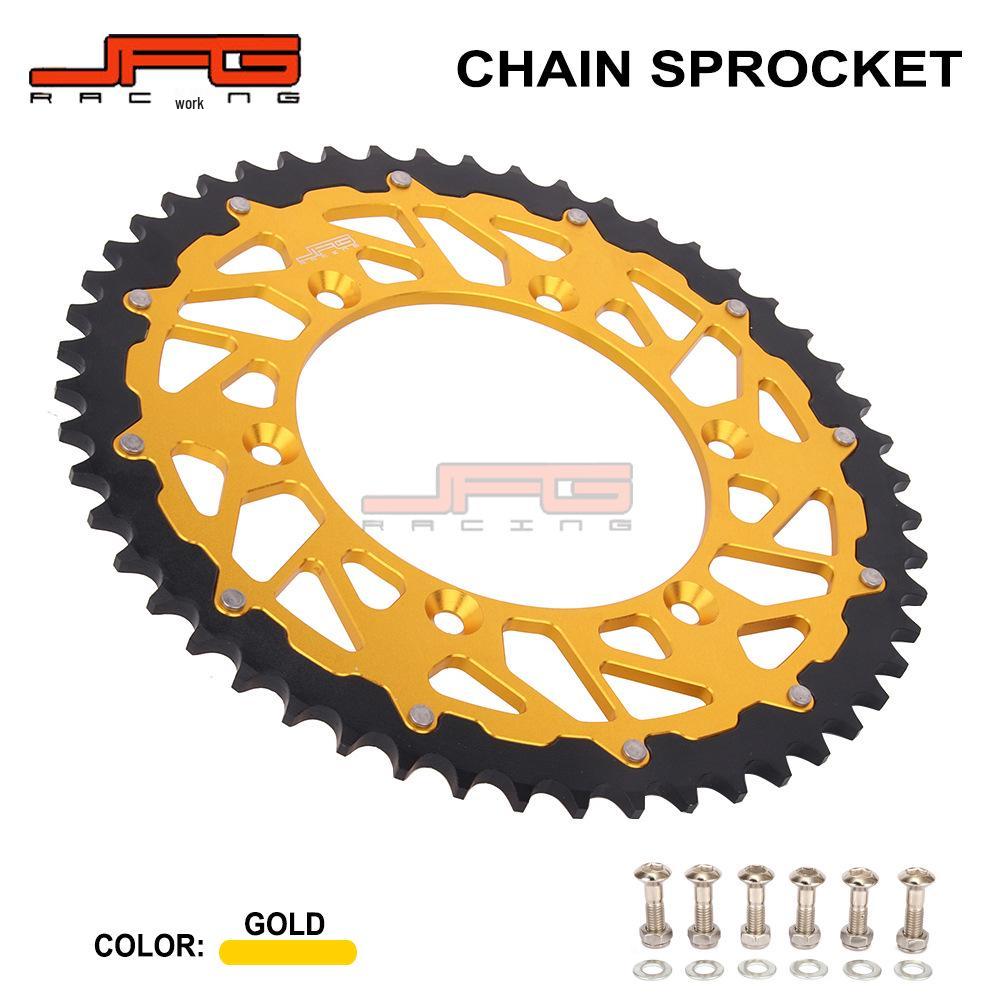 Compatible CNC Aluminum Alloy Sprocket for RM125/250, RMZ450/250, DRZ250/400/450