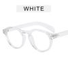 Fashion Clear Round Frame Glasses for Men Women Anti Blue Light Computer Eyewear Blocking Glasses