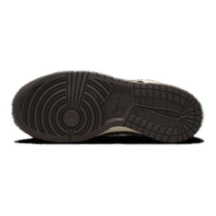 Nike Dunk High GS Baroque Brown Kids Sneakers Sesame Coconut-Milk Mystic-Red DB2179-200