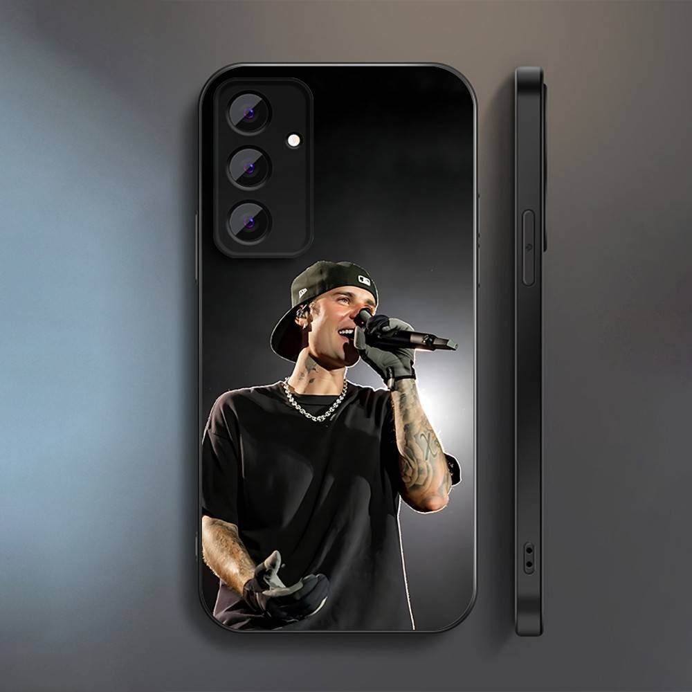 J-Justin SWAG B-Bieber Phone Case For Samsung S 25,24,23,22,30,21,10,9,Ultra,Plus,Lite,FE,4,5 G Soft Black Case Samsung S25