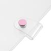 A5 A6 Transparent PVC Loose-Leaf Notebook Cover Folder Macaron Color 6 Ring Binder Diary Journal Planner School Stationery