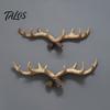 Wall Decor Hanger Vintage Deer Antler Hook, Farmhouse Rustic Mounted Heavy Multi-hook Coat Rack Duty Decorative for Coats Keys Bags Hats Towels