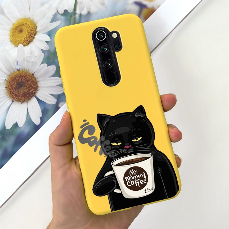 Für Xiaomi Redmi Note 8 Pro Hülle Mode Mädchen Weiche Silikon Rückseite Für Redmi Note 8Pro 8 pro Niedliche Cartoon Handyhülle Fundas