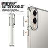 For Samsung Galaxy S25 Edge Case TPU Frame Clear PC Back Phone Cover