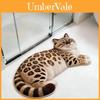 Tappetino da Bagno in Silicone a Forma di Gatto con Terra di Diatomee Assorbente Asciugatura Rapida Antiscivolo per Ingresso di Casa