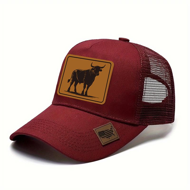 Fashion The Cow Baseball Caps Men Women Snapback Cap Female Male Rancher Cap Sun Hat Kpop Designer Man Trucker Hat Gorras Hombre
