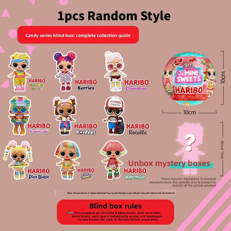 

Сладости Haribo Мини Блайнд Бокс Фигурка Модель Украшение Игрушка