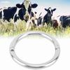 Stainless Steel Bull Cow Cattle Nose Ring Husbandry Accessory