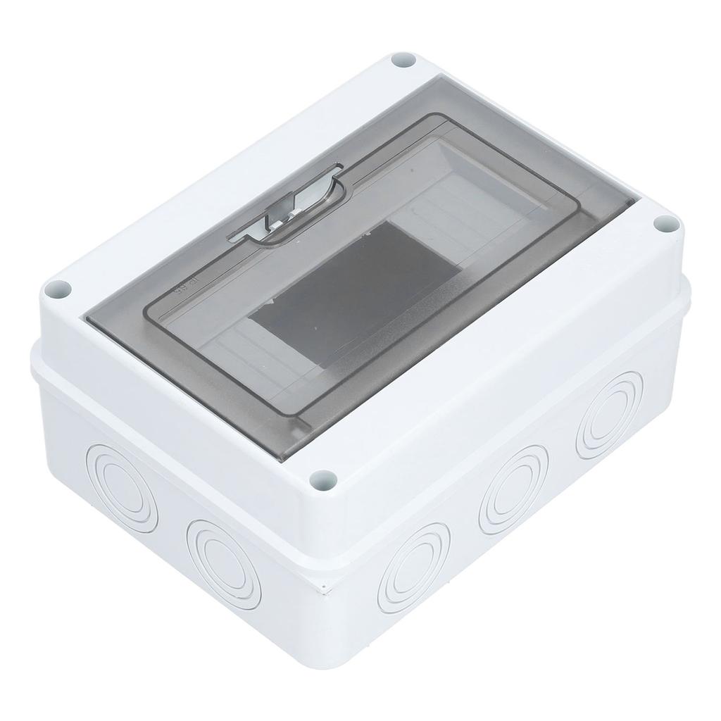 Transparent Cover Power Distribution Protection Box Plastic Distribution Box for Outdoor 8 Way Circu
