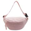 Fleece Sherpa Crossbody Bags for Women Small Size Fanny Pack Winter Plush Waist Bag Cute Bum Hip Waist Pack Waist Bum Bag Pack