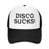 Disco Sucks Baseball Cap Hat Baseball Cap Hat Man For The Sun Golf Hat Womens Beach Outlet Mens