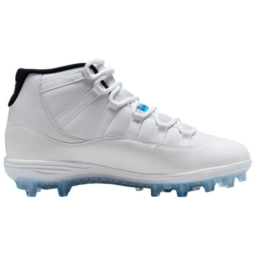 Air Jordan 11 Retro TD Cleat Legend Blue / Columbia Men Sneakers White Black HM7324-104