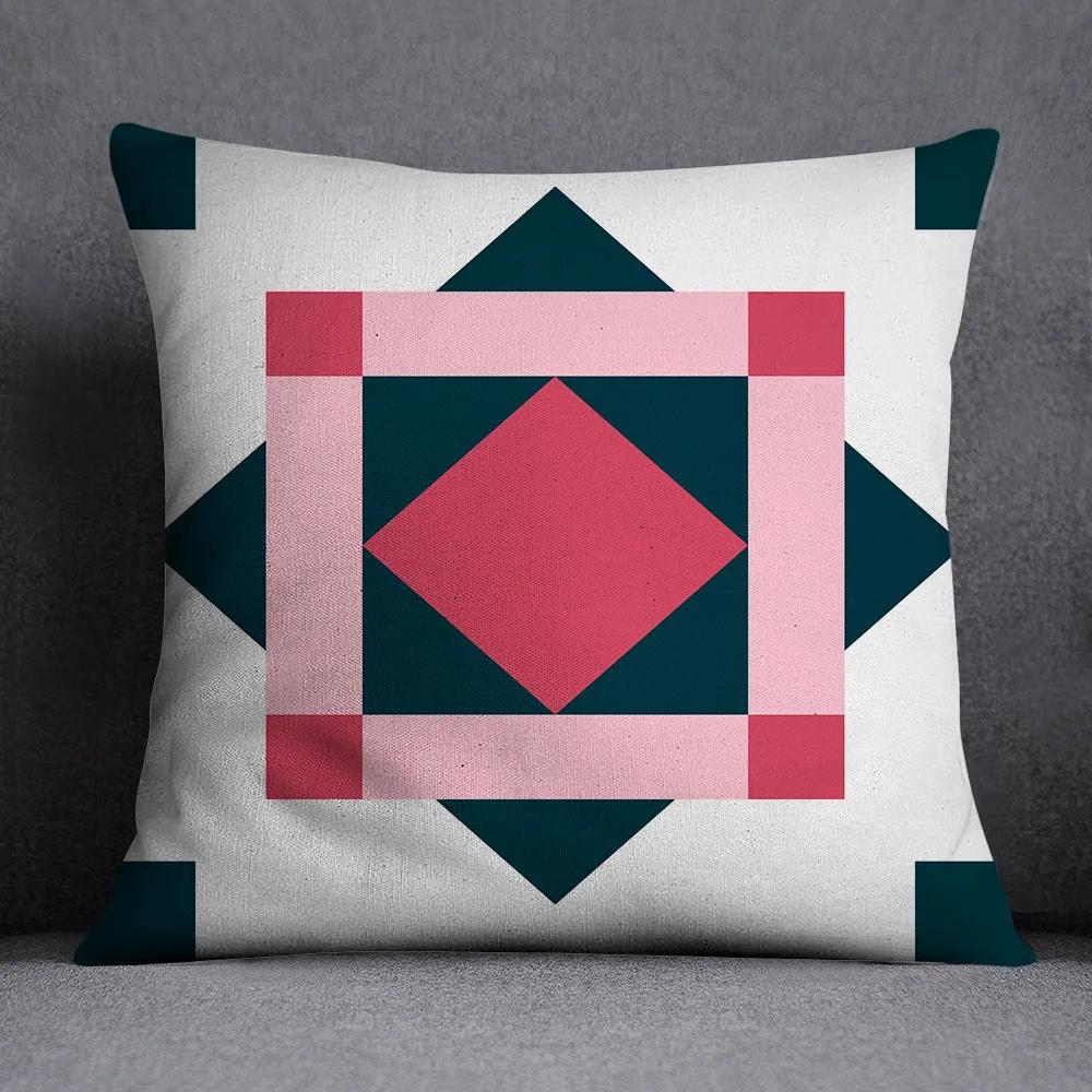 Wohnkultur Geometrische Design Kissenbezug Schlafzimmer Wohnzimmer Minimalistischen Büro Auto Innen