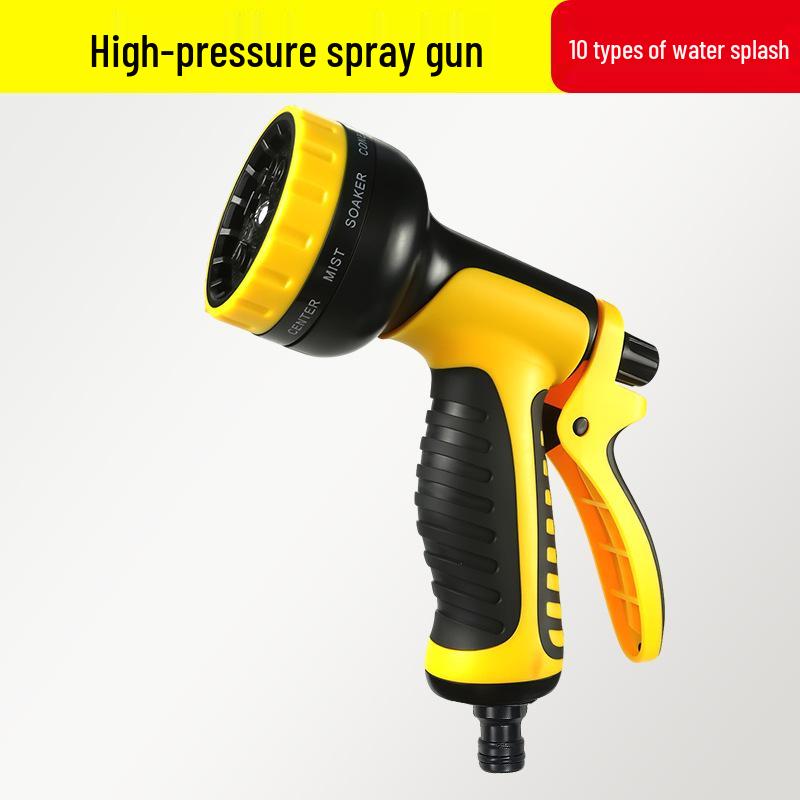 Garden Watering & Sprinkler Set: Multi-function Water Gun, Hose, and Nozzle for Vegetables, Flowers, and Household Use.