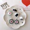 Soft Lovely Diy Funny Earrings Girlsjapanese Rice Balls Earrings Ear Clip
